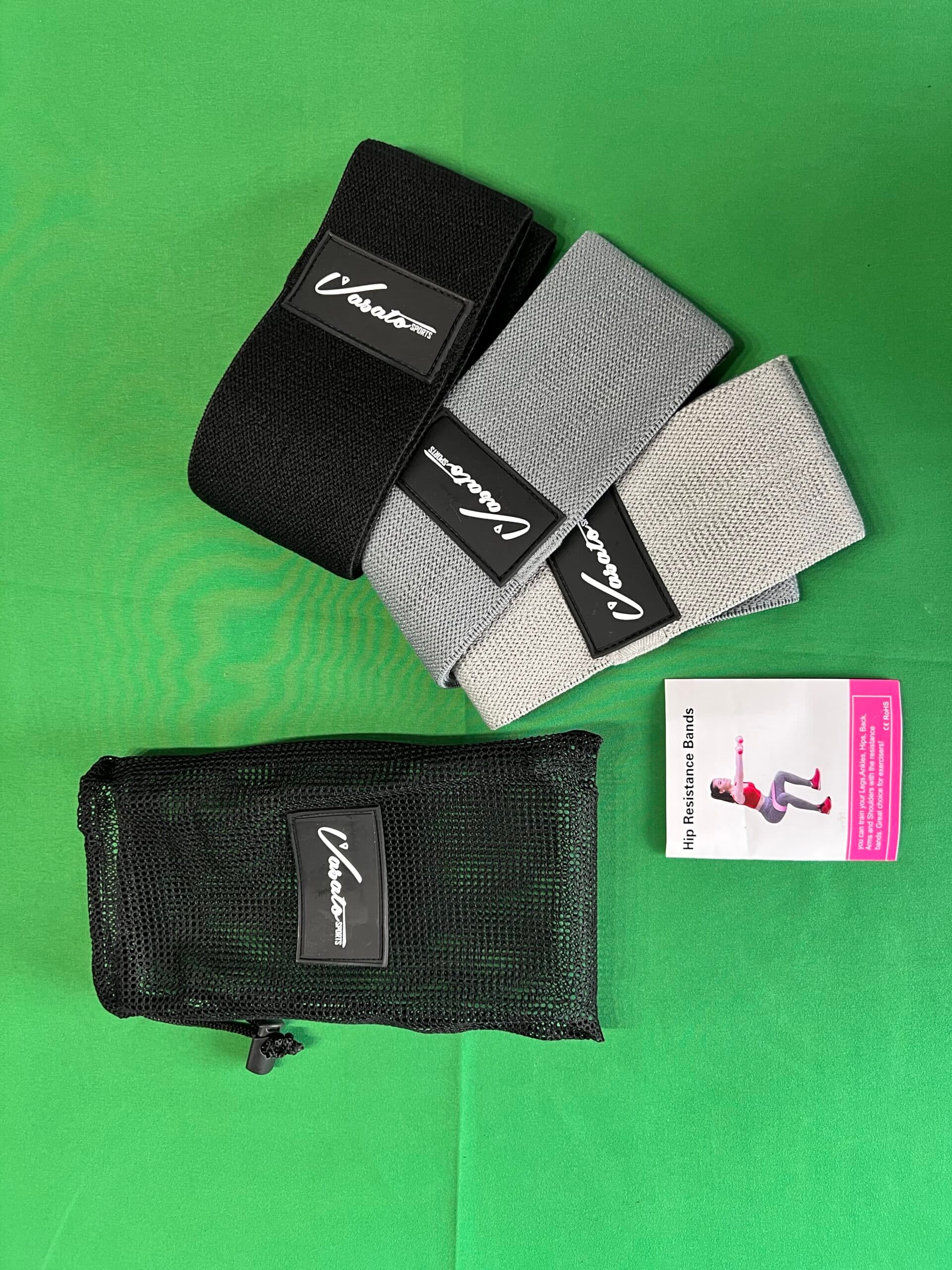 Regular Vasato hip resistance bands full set view